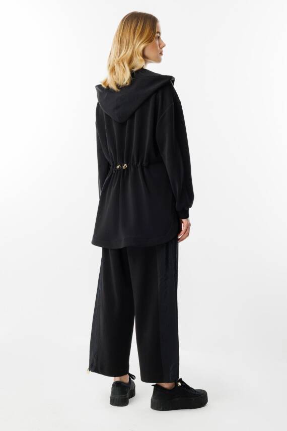 GHİSA KAPŞONLU TAKIM SİYAH - 4