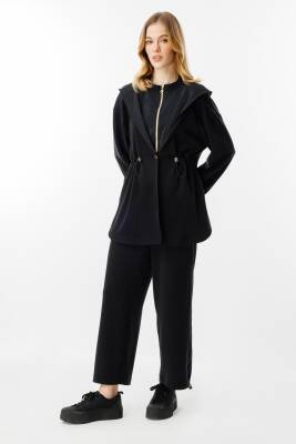 GHİSA KAPŞONLU TAKIM SİYAH - 8