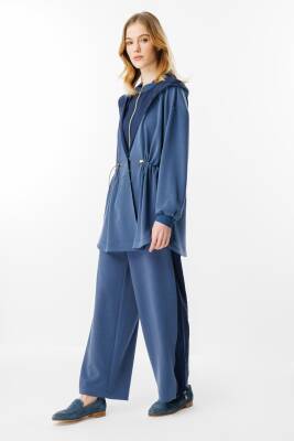 GHİSA KAPŞONLU TAKIM LACİVERT - ÖZSELAM