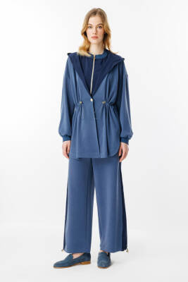 GHİSA KAPŞONLU TAKIM LACİVERT - 4