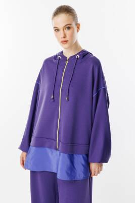 GHİSA KAPŞONLU TAKIM MOR - 3