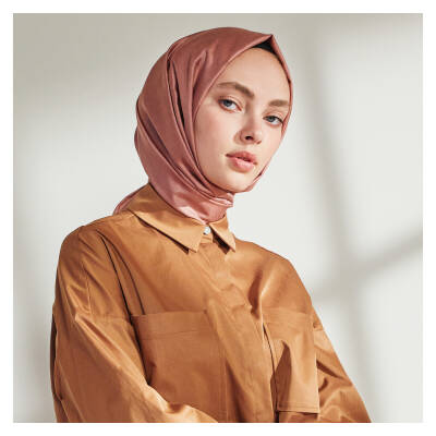 İPEKEVİ BAKIR ÇİF TARAFLI İPEK ŞAL - 3