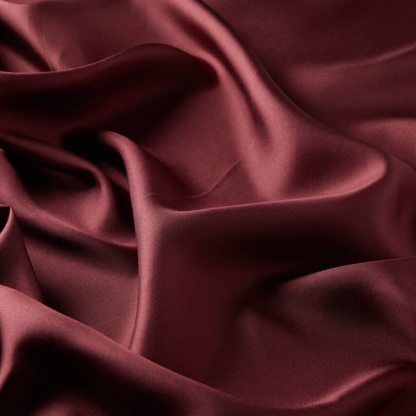 İPEKEVİ ORMAN GÜLÜ DÜZ TİVİL İPEK EŞARP - 2