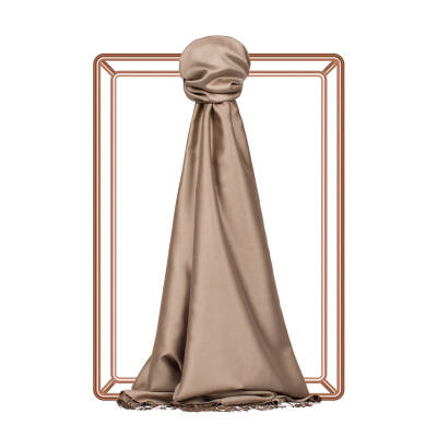 İPEKEVİ VİZON ÇİFT TARAFLI İPEK ŞAL - ÖZSELAM