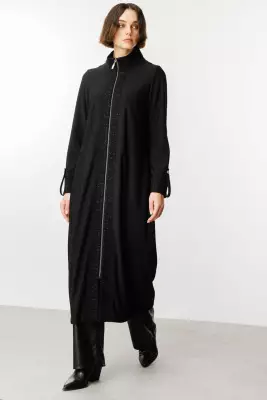 MİCCA CHALE GARNİ DÖKÜMLÜ FERACE - 1