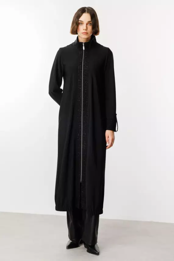 MİCCA CHALE GARNİ DÖKÜMLÜ FERACE - 5