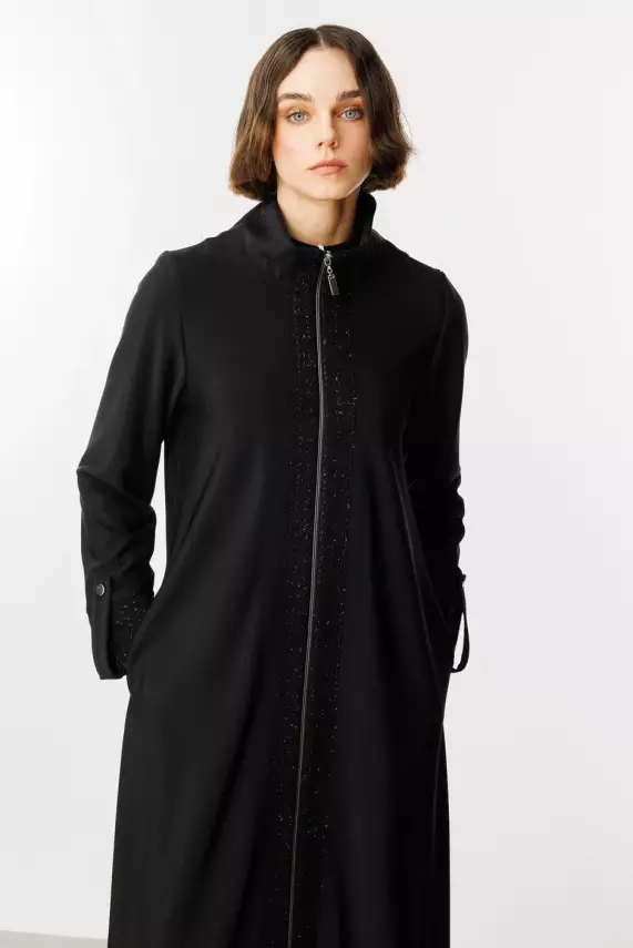 MİCCA CHALE GARNİ DÖKÜMLÜ FERACE - 7