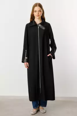 MİCCA FERMUAR DETAY RAHAT DÖKÜMLÜ KAP - 1