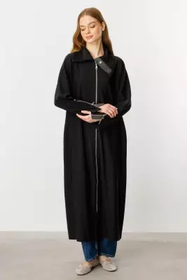 MİCCA FERMUAR DETAY RAHAT DÖKÜMLÜ KAP - 6