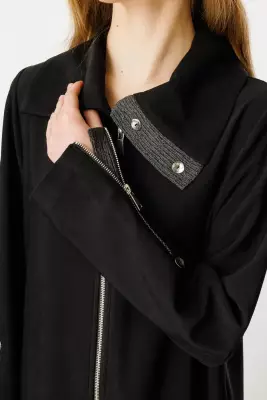 MİCCA FERMUAR DETAY RAHAT DÖKÜMLÜ KAP - 7