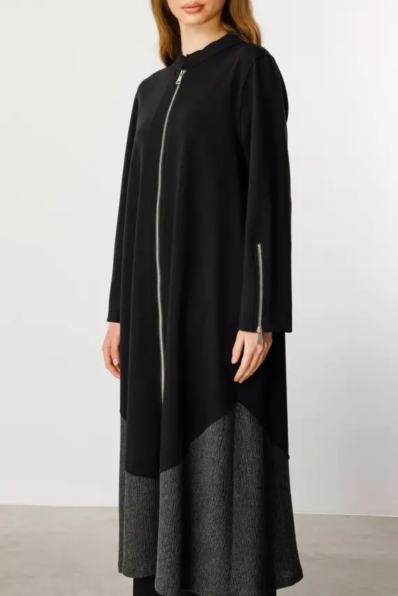 MİCCA FERRE GARNİ DETAY PAMUKLU FERACE - 3