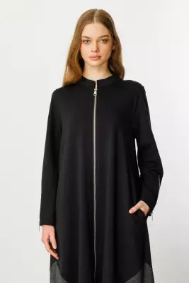 MİCCA FERRE GARNİ DETAY PAMUKLU FERACE - 4