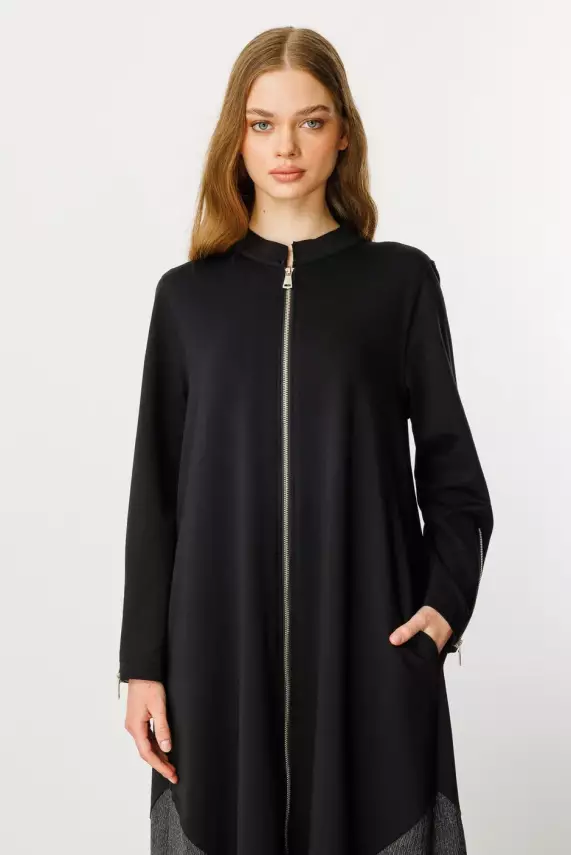 MİCCA FERRE GARNİ DETAY PAMUKLU FERACE - 4