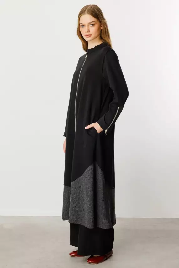 MİCCA FERRE GARNİ DETAY PAMUKLU FERACE - 5