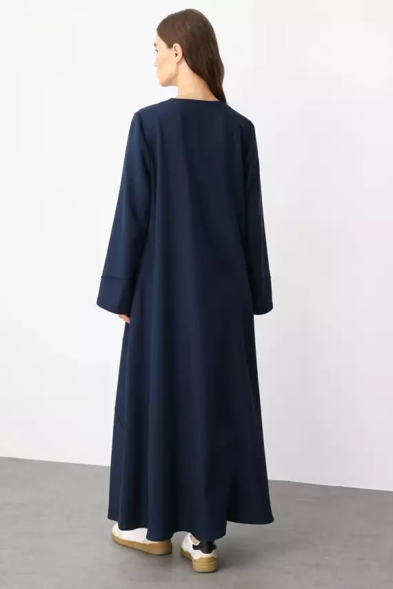 MİCCA İPEKÇE DOKULU SPOR KAP LACİVERT - 2