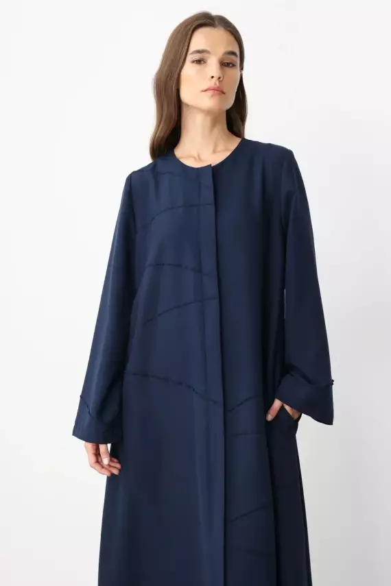 MİCCA İPEKÇE DOKULU SPOR KAP LACİVERT - 4