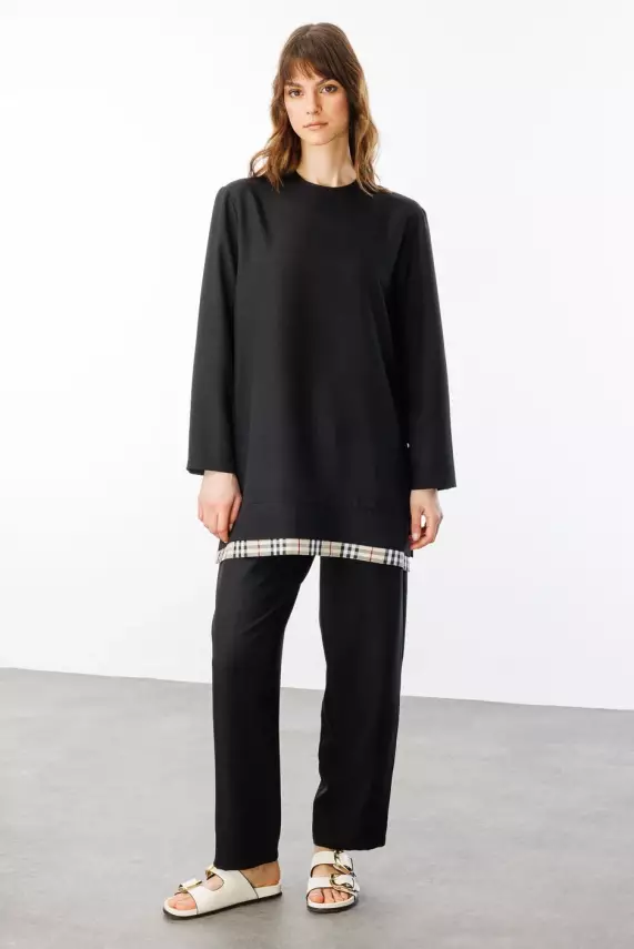 MİCCA İPEKÇE KUMAŞ HAFİF İKİLİ TAKIM - 1