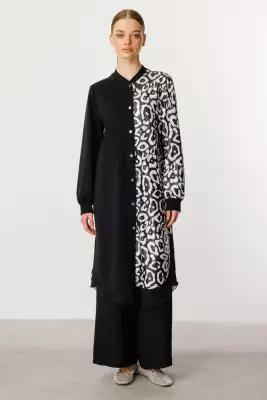 MİCCA SOHO KUMAŞ MODERN KAP SİYAH - 1