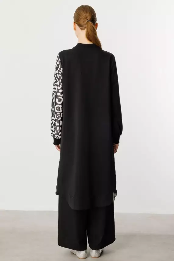 MİCCA SOHO KUMAŞ MODERN KAP SİYAH - 2