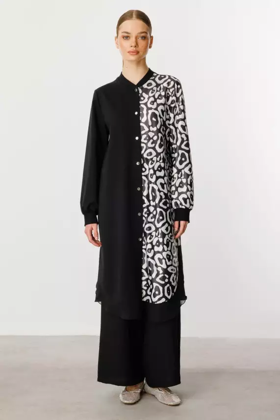 MİCCA SOHO KUMAŞ MODERN KAP SİYAH - 5