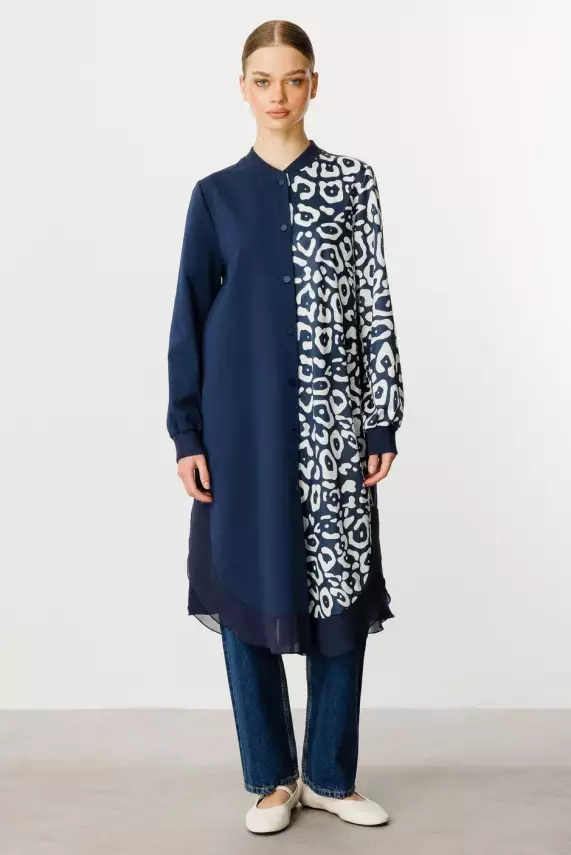 MİCCA SOHO KUMAŞ MODERN KAP LACİVERT - 3