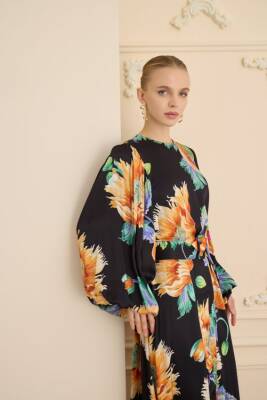 SENNA AZALEA ELBİSE TURUNCU - ÖZSELAM