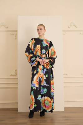 SENNA AZALEA ELBİSE TURUNCU - 2