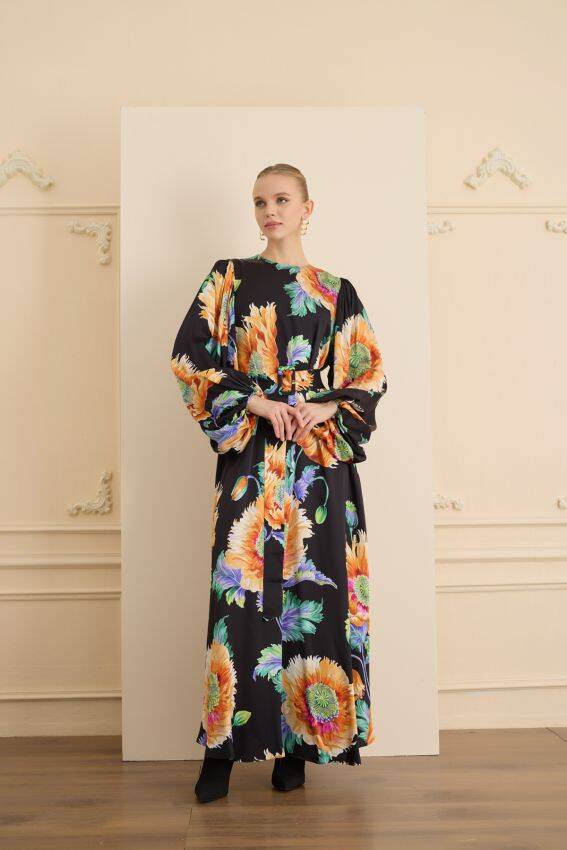 SENNA AZALEA ELBİSE TURUNCU - 2