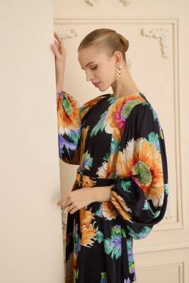 SENNA AZALEA ELBİSE TURUNCU - 3