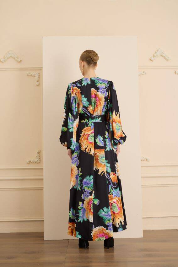 SENNA AZALEA ELBİSE TURUNCU - 4