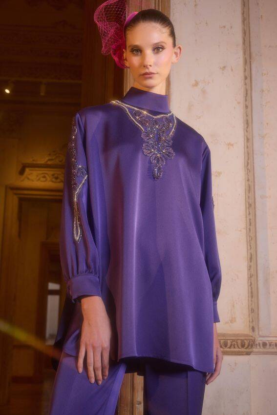 SENNA CATHERİNE TAKIM MOR - 1