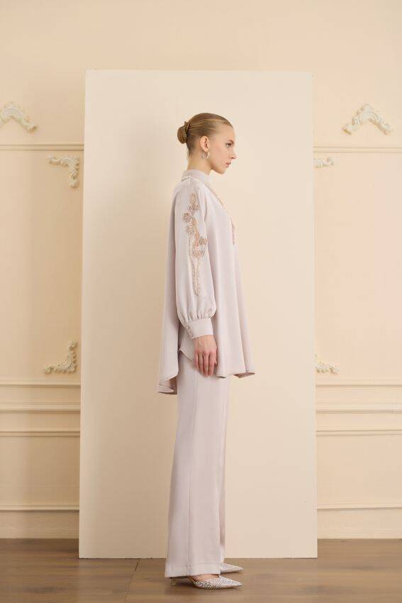 SENNA CATHERİNE TAKIM BEJ - 2