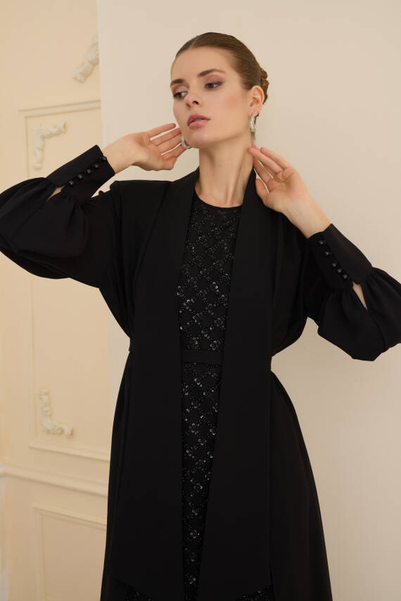 SENNA DOROTA ELBİSE SİYAH - 2