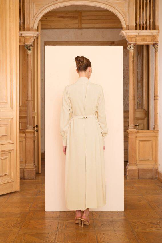 SENNA DOROTA ELBİSE GOLD - 3