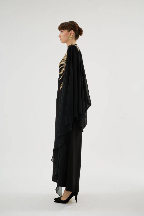 SENNA HELİA ELBİSE SİYAH - 2