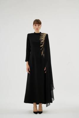 SENNA HELİA ELBİSE SİYAH - 1