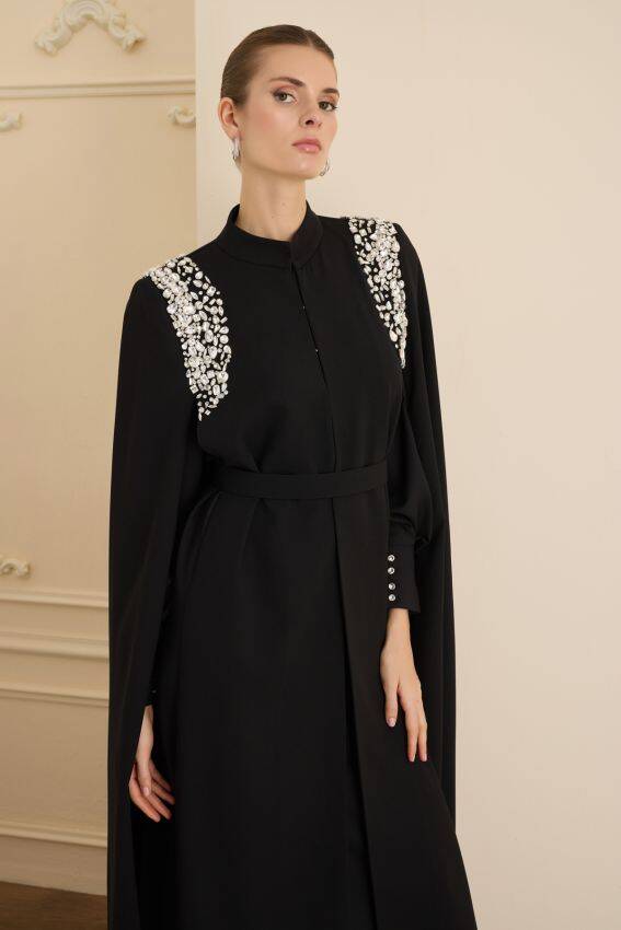 SENNA JE PARLE ELBİSE SİYAH - 1