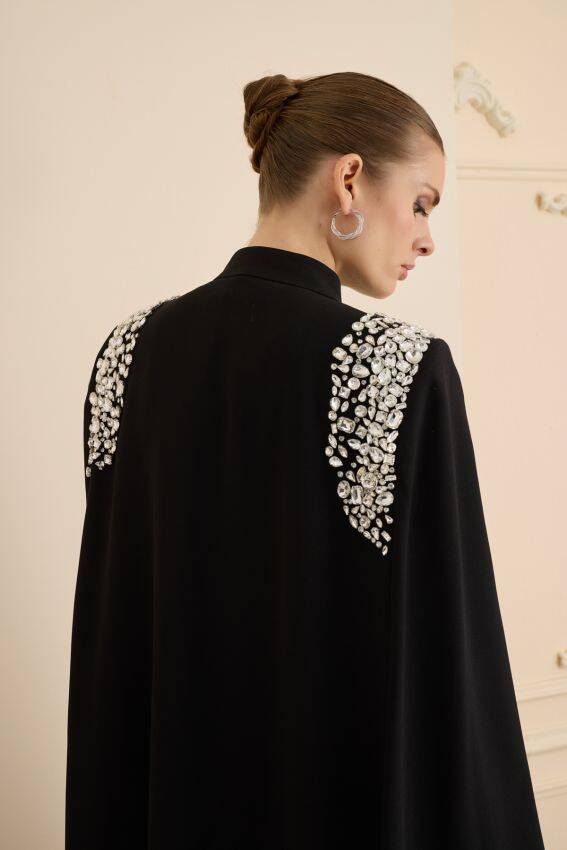 SENNA JE PARLE ELBİSE SİYAH - 3