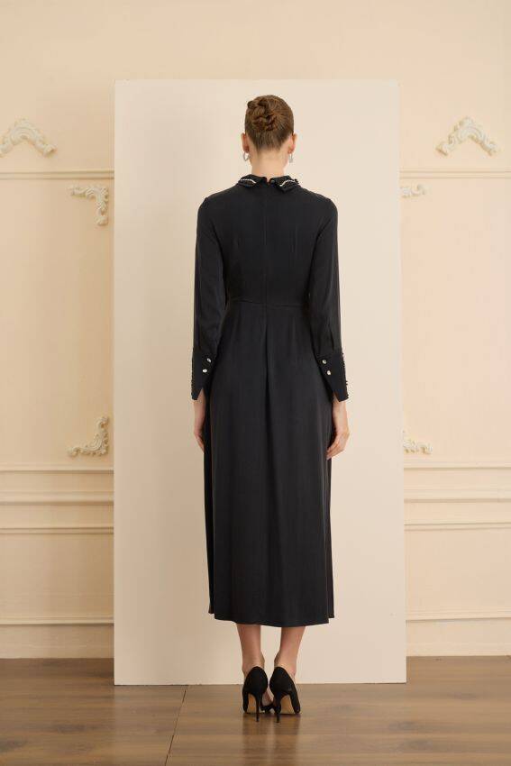 SENNA LUMİERE ELBİSE SİYAH - 2