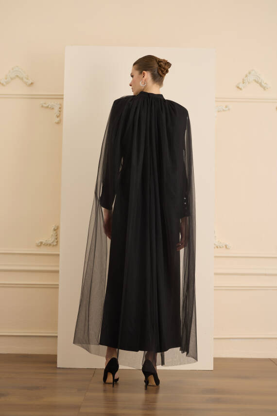 SENNA VANESSA ELBİSE SİYAH - 4